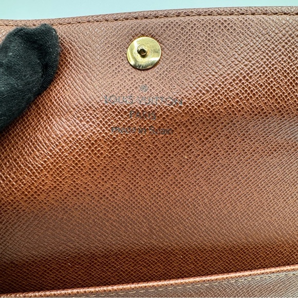 Louis Vuitton Dark Brown Monogram Wallet | Very Good Condition - Picture 10 of 15